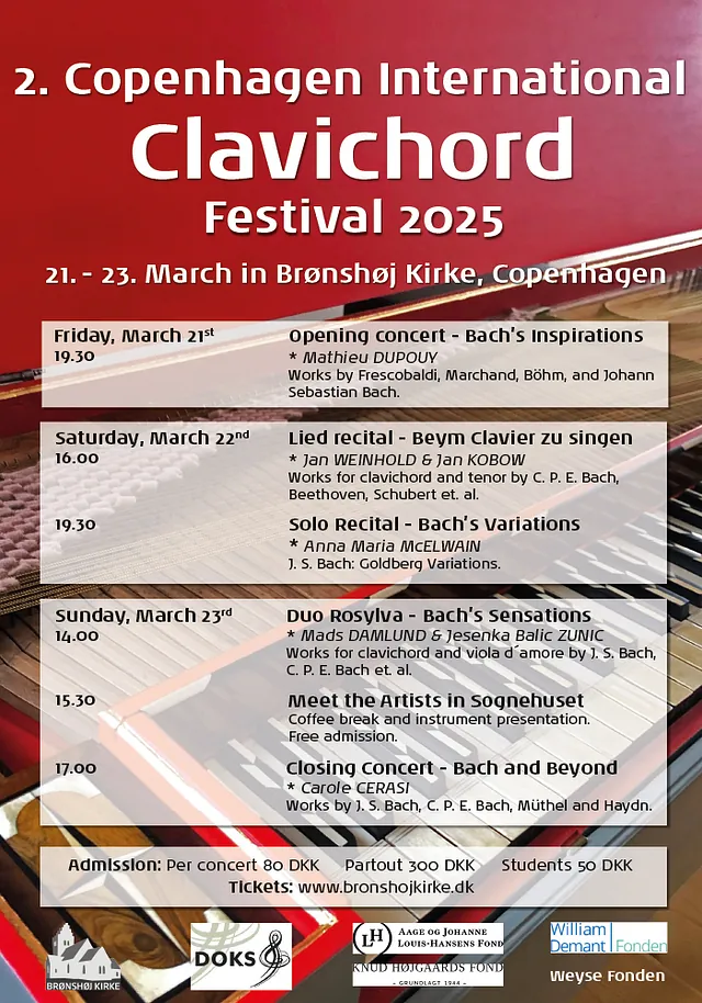 Program Clavichord Festival 2025